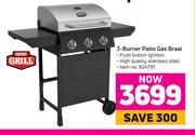 Expert Grill 3 Burner Patio Gas Braai