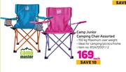 Campmaster Camp Junior Camping Chair Assorted-Each