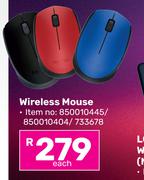 Logitech Wireless Mouse-Each