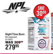 NPL Night Time Burn 60 Capsules