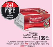 Venavine Leg Vein Health Intensive Cream-125ml Each