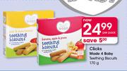 Clicks Made 4 Baby Teething Biscuits-170g Per Pack