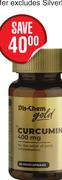 Dis-Chem Gold Curcumin 400mg 387474-60 Vegecapsules