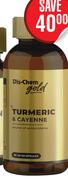 Dis-Chem Gold Turmeric & Cayenne 412224-90 Vegecapsules
