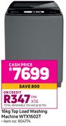 Hisense 16Kg To Load Washing Machine WTX1602T