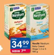 Nestle Nestum Baby Cereal Stage 1, 2 Or 3-500g Each