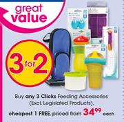 Clicks Feeding Accessories (Excl.Legislated Products)-Each