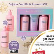 Baylis & Harding Jojoba,Vanilla & Almond Oil 2 Pce/3 Pce Signature Collection Gift Sets-Per Set