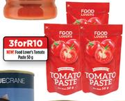 Food Lover's Tomato Paste-For 3 x 50g