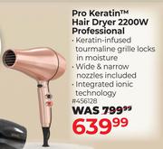 Wahl Pro Keratin Hair Dryer 2200W Professional