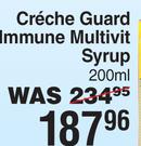 Creche Guard Immune Multivit Syrup-200ml