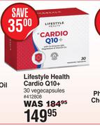 Lifestyle Health Cardio Q10+ 30 Vegecapsules
