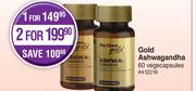 Dis-Chem Gold Ashwagandha 60 Vegecapsules-For 2