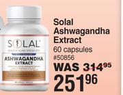 Solal Ashwagandha Extract 60 Capsules
