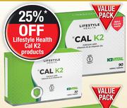 Lifestyle Health Cal K2 30 Tablets