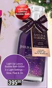  Baylis & Harding Light Up Luxury Bubble Bath 500ml, 3 x Light Settings-Slow, Fast & On
