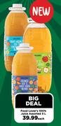 Food Lover's 100% Juice Assorted-3Ltr Each