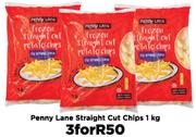 Penny Lane Straight Cut Chips-For 3 x 1Kg