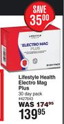 Lifestyle Health Electro Mag Plus-30 Day Pack
