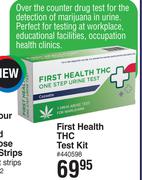 First Health THC Test Kit