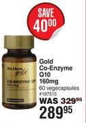 Gold Co-Enzyme Q10 160mg-60 Vegecapsules