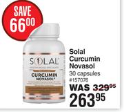 Solar Curcumin Novasol-30 Capsules
