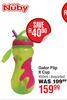 Nuby Gator Flip It Cup Assorted-450ml