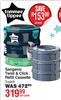 Tommee Tippee Sangenic Twist & Click Refill Cassette 3 Pack