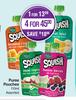 Squish Puree Pouches Assorted-110ml