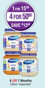 0Purity 6 Or 7 Months Assorted-125ml