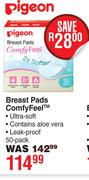 Pigeon Breast Pads Comfy Feel