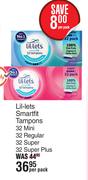 Lil-Lets Smartfit Tampons-Per Pack