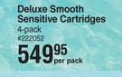 Gillette Venus Deluxe Smooth Sensitive Cartridges 4 Pack-Per Pack