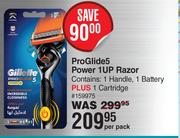 Gillette Pro Glide 5 Power 1UP Razor-Per pack