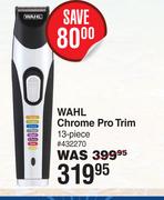 Wahl Chrome Pro Trim 13 Piece