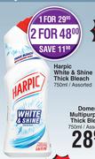 Harpic White & Shine Thick Bleach-750ml