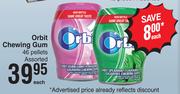 Orbit Chewing Gum 46 Pellets- Each