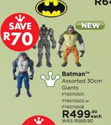 Batman Assorted 30cm Giants PT6070507, PT6070503 Or PT6070508-Each