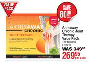 Arthraway Chronic Joint Therapy Value Pack 180 Tablets-Per Pack