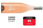 Carmen Stevens Julie Rose-750ml