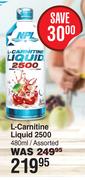 NPL L-Carnitine Liquid 2500 Assorted-480ml