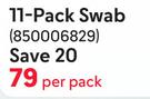 Primaries 11 Pack Swab-Per Pack