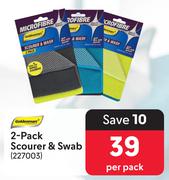 2 Pack Scourer & Swab-Per Pack