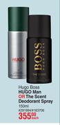 Hugo Boss Hugo Man Or The Scent Deodorant Spray-150ml Each