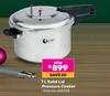 Tissolli 7Ltr Solid Lid Pressure Cooker 665134
