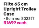 Tosca Flite 65cm Upright Trolly Case 802377-Each