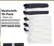 Washcloth 10-Pack