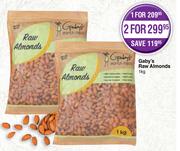 Gaby's Raw Almonds-For 2 x 1Kg