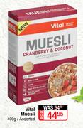Vital Muesli Assorted-400g