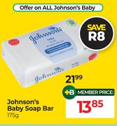 Johnson's Baby Soap Bar-175g